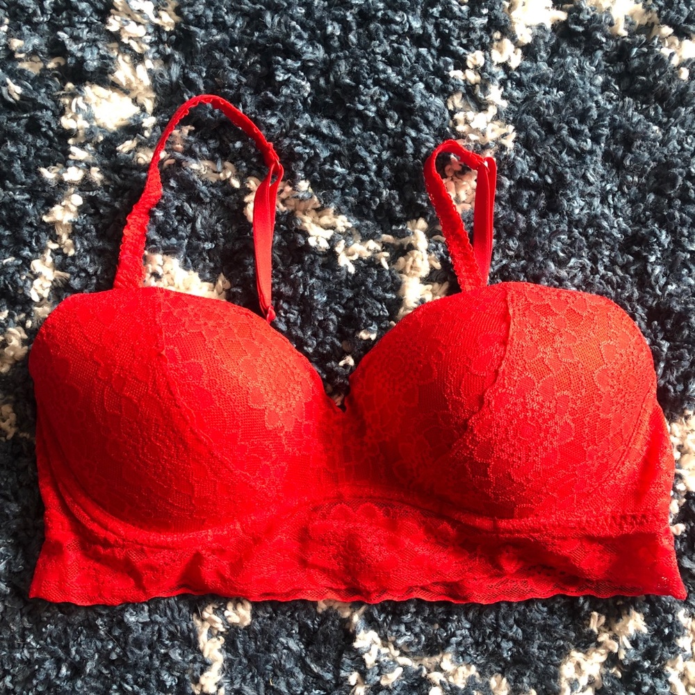 3/$20 Red Lace Bralette